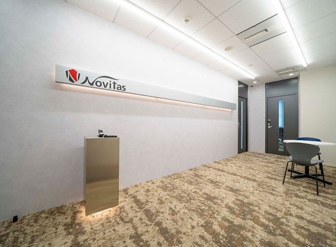関西支社のエントランス