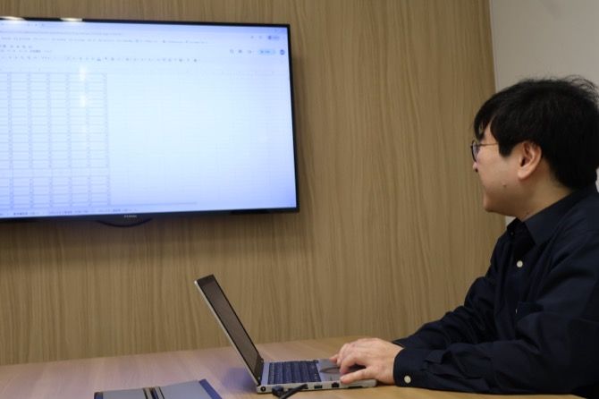 月曜日の様子
